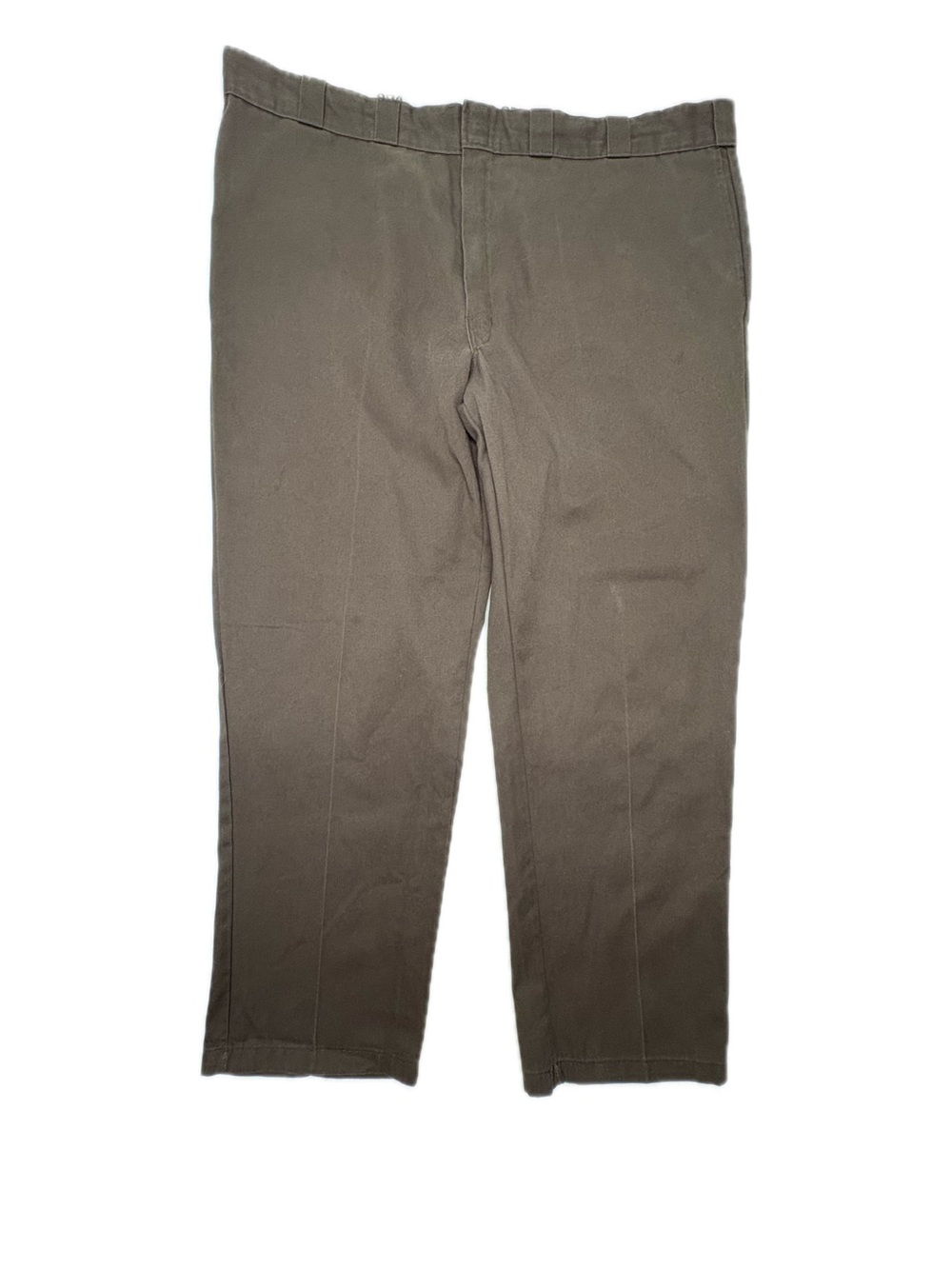 Dickies 874 Original Fit Work Pants Dark Brown 50x34 Heavyweight Twill Chino